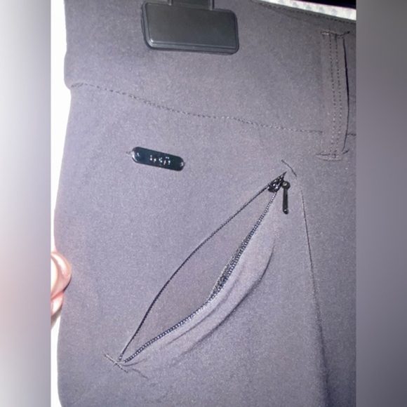 Women’s LOLË‎ black nylon hiking stretchy pants with zipped pockets size 10 - Picture 11 of 14
